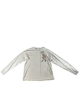 Utility Tiger Graphic Long Sleeve T-Shirt White Men’s Medium
